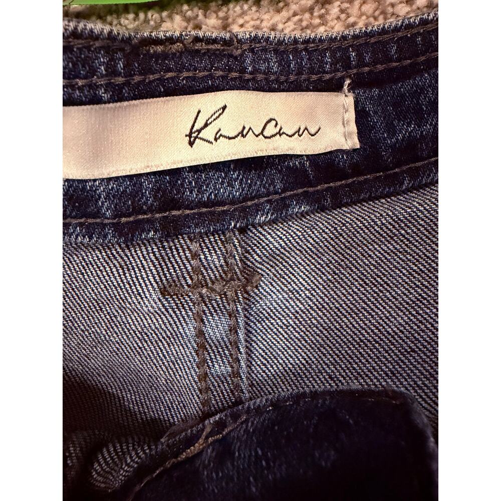 KanCan Avery Straight Leg Denim Cargo Jeans 0/23 - Picture 5 of 10